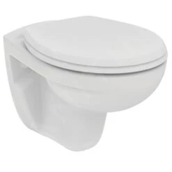 Ideal Standard ProSys - Conjunto De Módulo De Instalación Empotrado, Inodoro Y Asiento Eurovit, Pulsador Oleas M1, Rimless, SoftClose, Blanco ProSys80M SP124 -Ideal Standard Ventas f99c45146764ba1513831633 1