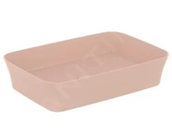 Ideal Standard Ipalyss - Lavabo Sobre Encimera, 550x380 Mm, Sin Rebosadero, Nude E2076V7