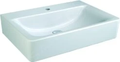 Ideal Standard Connect - Lavabo Cube 550x460x175 Mm, Orificio Para Grifo, Blanco E810601