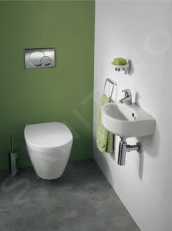 Ideal Standard Connect - Lavamanos 350x155x260 Mm, Orificio Para Grifo A La Izquierda, Con Ideal Plus, Blanco E7912MA -Ideal Standard Ventas fd0dcd938c53c5831a7fcb21